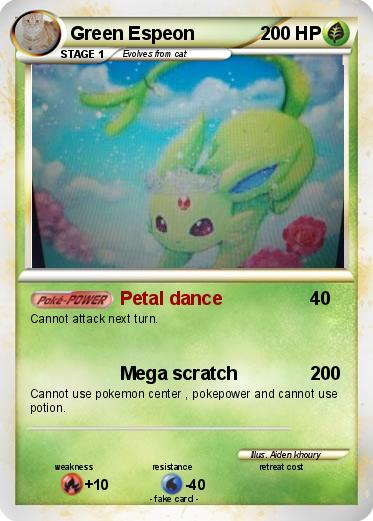 Pokemon Green Espeon
