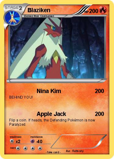 Pokemon Blaziken