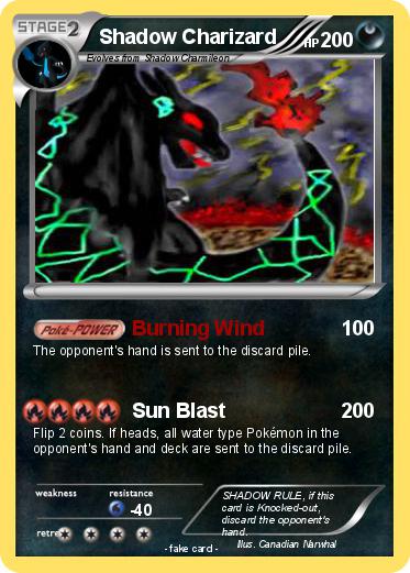 Pokemon Shadow Charizard