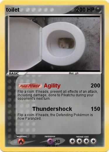 Pokemon toilet