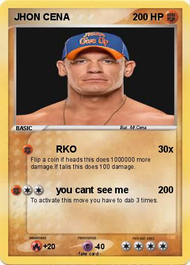Pokemon JHON CENA
