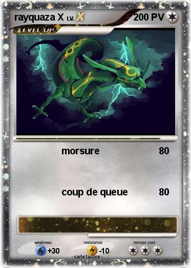 Pokemon rayquaza X