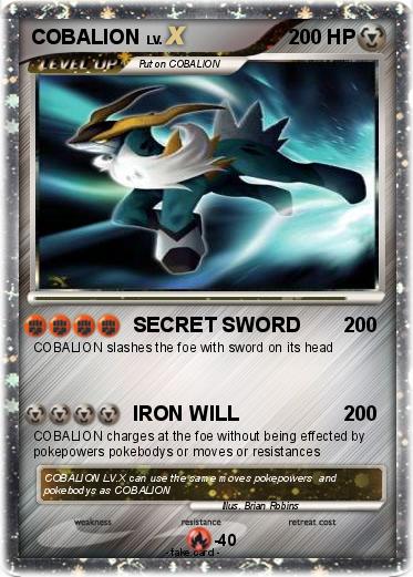 Pokemon COBALION