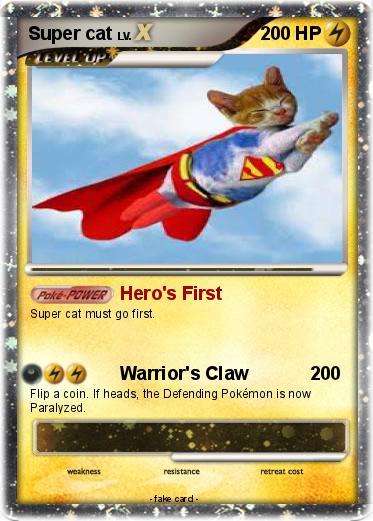 Pokemon Super cat