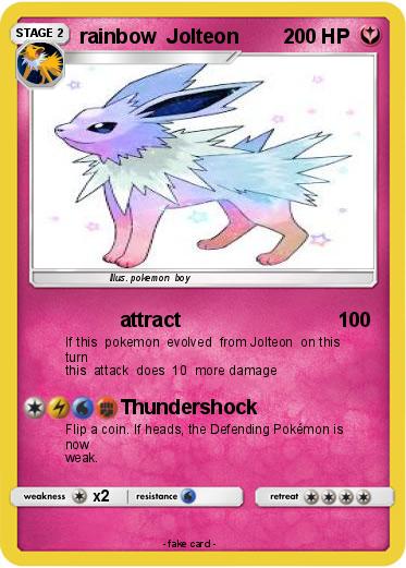 Pokemon rainbow  Jolteon