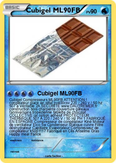 Pokemon Cubigel ML90FB