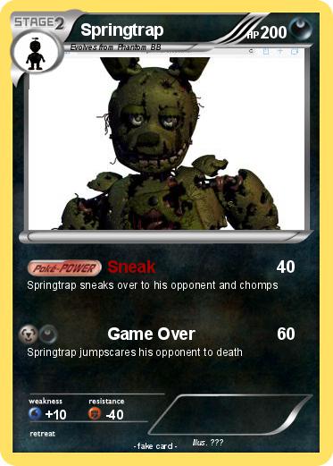 Pokemon Springtrap