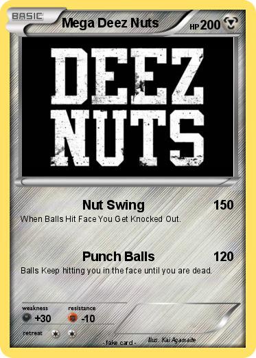 Pokemon Mega Deez Nuts