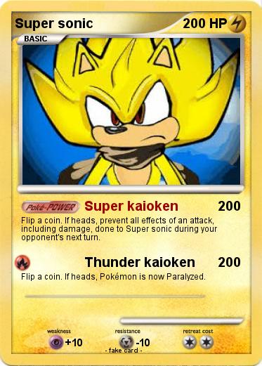 Pokemon Super sonic