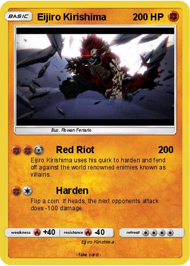Pokemon Eijiro Kirishima