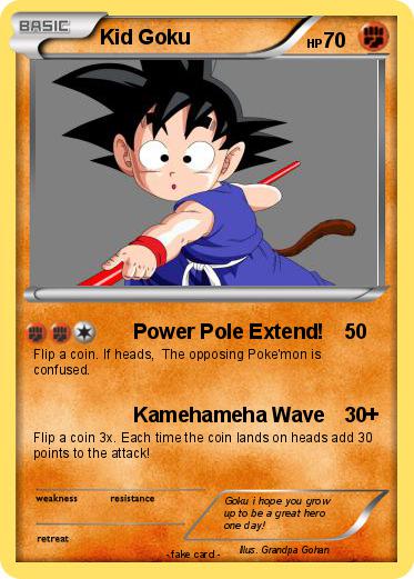 Pokemon Kid Goku