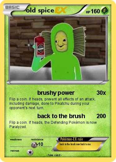Pokemon old spice