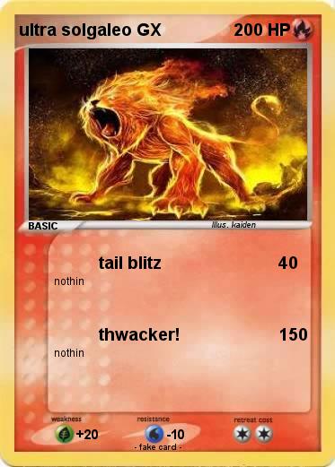 Pokemon ultra solgaleo GX