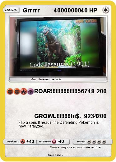 Pokemon Grrrrr         40000000