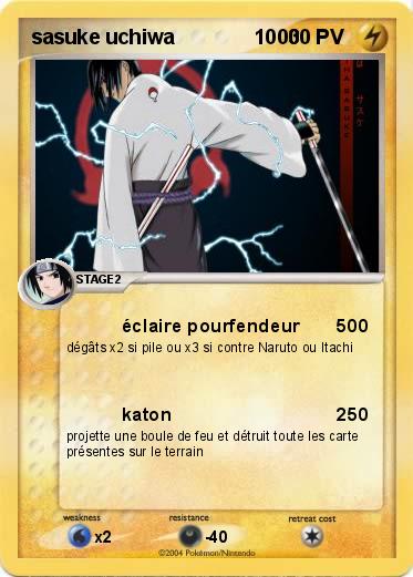 Pokemon sasuke uchiwa              1000  