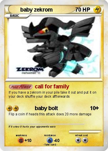 Pokemon baby zekrom