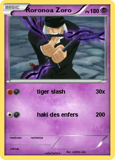 Pokemon Roronoa Zoro