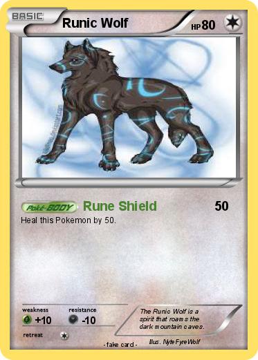 Pokemon Runic Wolf