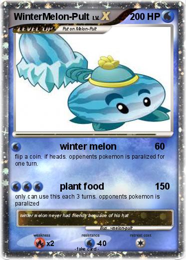 Pokemon WinterMelon-Pult
