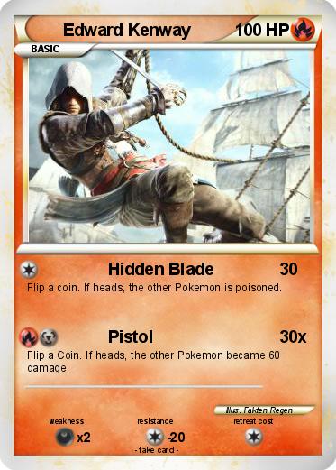 Pokemon Edward Kenway