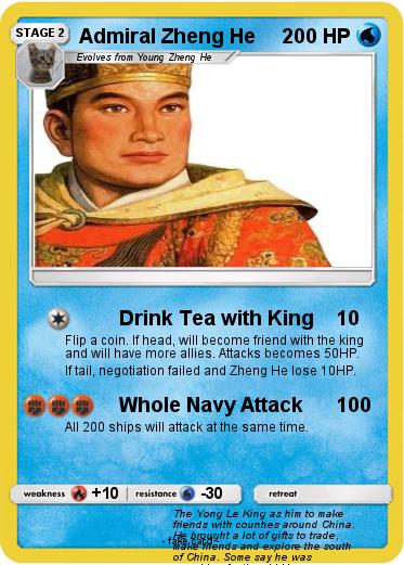 Pokemon Admiral Zheng He