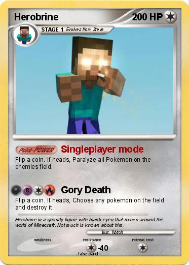Pokemon Herobrine