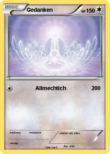 Pokemon Gedanken