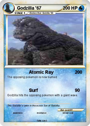 Pokemon Godzilla '67