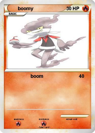 Pokemon boomy