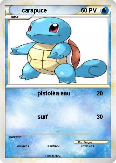 Pokemon carapuce