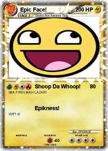 Pokemon Epic Face!