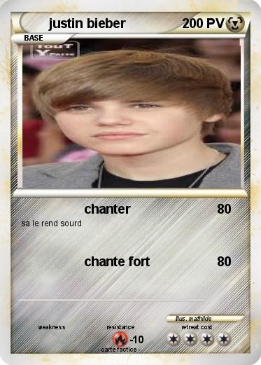 Pokemon justin bieber