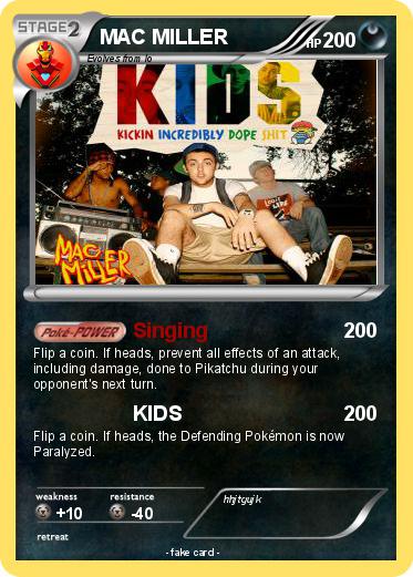 Pokemon MAC MILLER