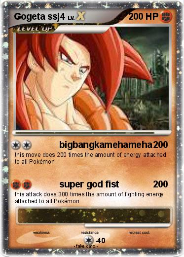 Pokemon Gogeta ssj4