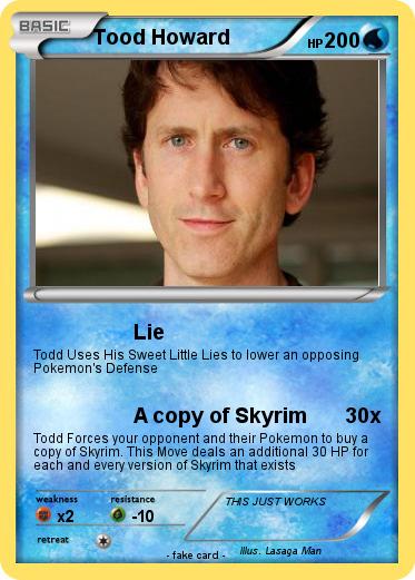 Pokemon Tood Howard