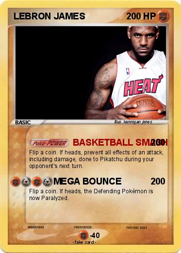 Pokemon LEBRON JAMES