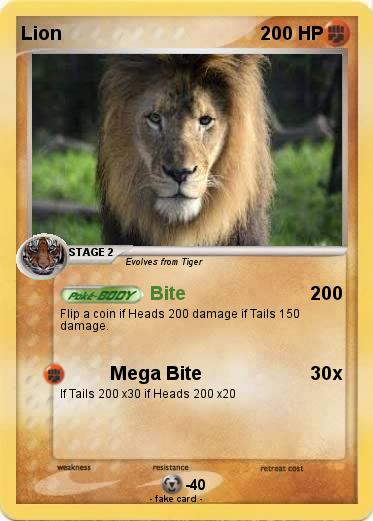 Pokemon Lion