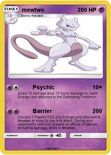 Pokemon mewtwo
