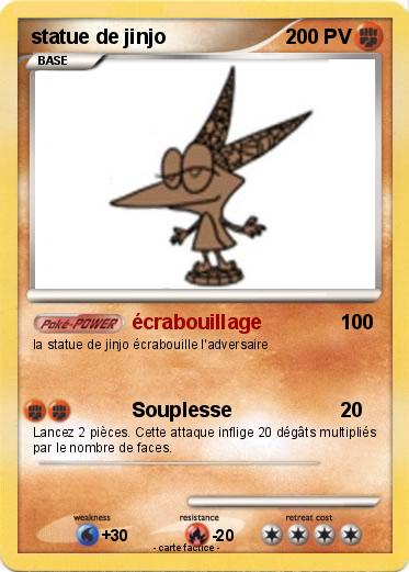 Pokemon statue de jinjo