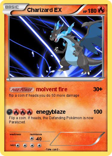 Pokemon Charizard EX