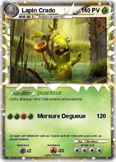 Pokemon Lapin Crado