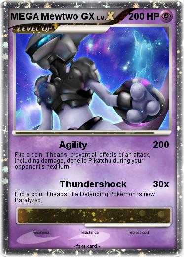 Pokemon MEGA Mewtwo GX