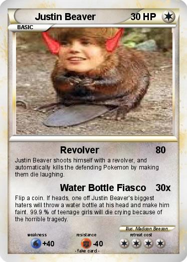 Pokemon Justin Beaver