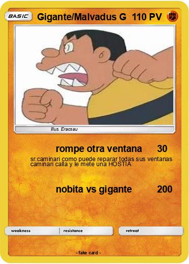 Pokemon Gigante/Malvadus G