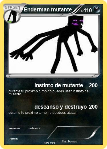 Pokemon Enderman mutante