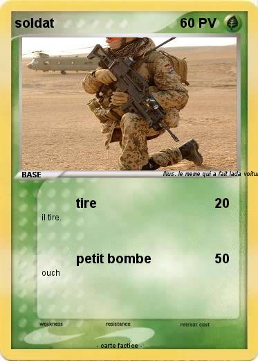 Pokemon soldat