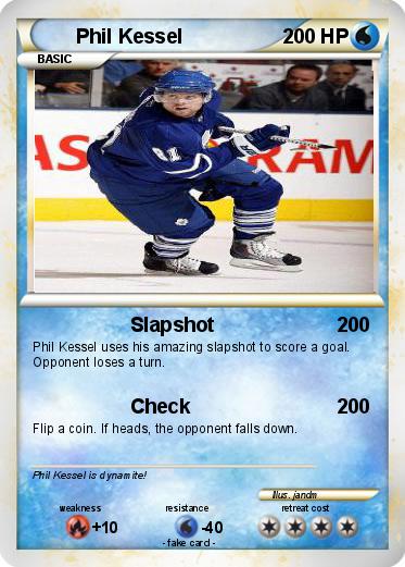 Pokemon Phil Kessel