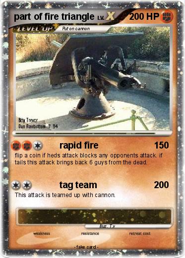 Pokemon part of fire triangle