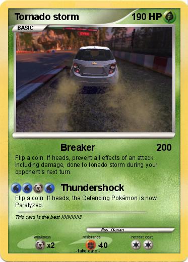 Pokemon Tornado storm