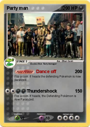 Pokemon Party man